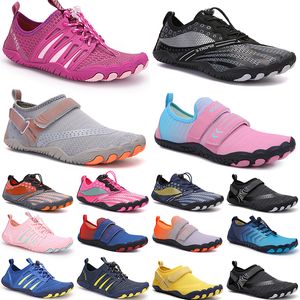 scarpe da nuoto sportive da uomo per donna acqua nero bianco grigio blu rosso spiaggia all'aperto 089