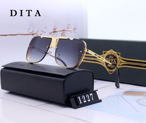 Óculos de sol Dita Designer de óculos de sol de alta qualidade homens homens de óculos de vidro feminino lente UV400 unissex com caixa