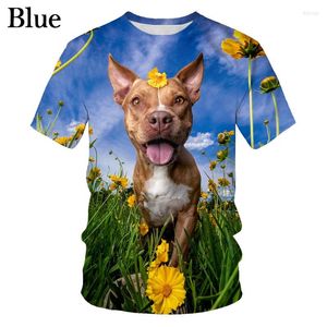 Erkek Tişörtleri 2023 Çift Gömlek Moda Sevimli Evcil Köpek 3D Baskı Erkekler/Kadınlar Yuvarlak Boyun Kısa Kollu T-Shirt