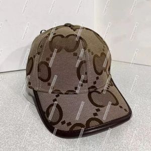 Cappelli designer per cappello da maschera per uomini per uomini Donne marca Caps 4 Stagioni Cappelli da baseball marrone sport regolabili