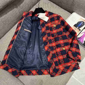 Women's Jackets Designer brand jacketGGGG New Fall Winter western suit jacket high-end Coat designer Fashion tweed Leisure Spring birthday YOL9