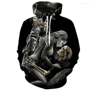 Męskie bluzy kissqiqi mężczyźni bluza z kapturem z kapturem 3D zabawny hip hop nowość streetwear maksymalny rozmiar s-5xl