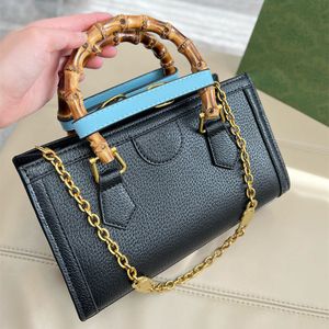 Torebka designerska moda bambusowa torba luksusowa jedno ramię w stylu klasyczna skórzana torba top crossbody torebka oryginalna torebka alfabetowa