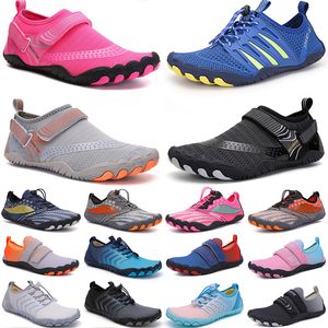 women water men sports swimming shoes black white grey blue red outdoor beach 098