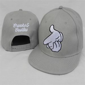 Crooks & Castles Bullet Snapback CRKS Gun N38 Caps & Hats Snapbacks Snap Back Hat Men Women Baseball Cap1920