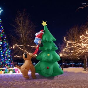 Decorações de Natal 1,8m High Aluno Automático Inflável Árvore Decoração de Jardim Decoração de Casa Decoração de Festas Us Plug Plug