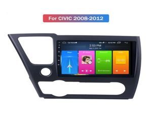 Android 100 Quad Core 16 GB Doppel -DIN -Stereo -Auto -DVD -GPS -Navigationsradio für Honda Civic 200820127380372