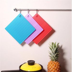 Table Mats 2023 Heat Resistant Silicone Mat Drink Cup Coasters Non-slip Pot Holder Organizer Placemat Kitchen Accessories