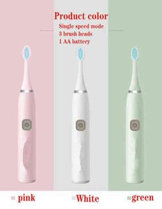 008 Batería cepillo de dientes eléctrico Vibrante Vibrante impermeable Cabello suave ultrasónico 05118079511