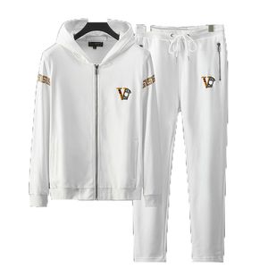 Tracksuits tracksuit tracksuits Men's sportswear two-piece jacket hoodie trousers with embroidery fashion casual style