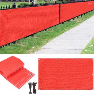 Shade Red HDPE Balcony Sunshade Net Railing Privacy Screen Buckle Garden Pergolas Camping Yard Fence Cover Gazebo Outdoor Awnings