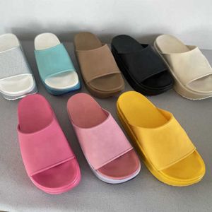 Designer Platform Sandal Women Men Rubber Leather Slide Sandal Women Dress Shoes Wedges Sandal Beach Slippers Luxury Summer Platform