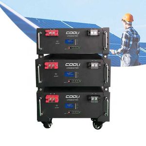 COOLI 48V 51.2V Держальный батарея для хранения энергии для Home Hybrid Off Grid 6 кВт 8 кВт аккумулятор LFP с аккумулятором BMS 500AH LifePo4