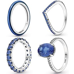 925 Silver Women Fit pandora Ring Original Heart Crown Fashion Rings Row Eternity Statement Halo Timeless Wish Bone