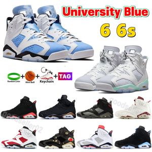 Jumpman 6 6s Erkek Basketbol Ayakkabıları Üniversite Mavi DMP Kaktüs Bordo Beyaz Zar zor Gül Elektrik Yeşil Tasarımcı Erkek Kadın Sneakers Artı Boyutu