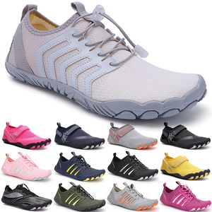 Water Men Women Women Sports Buty Black White Grey Blue Red Outdoor Beach 058