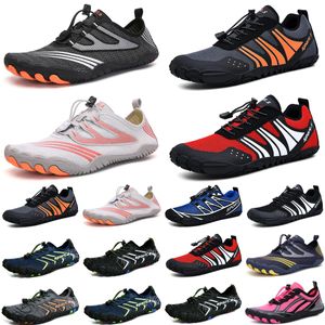 Scarpe da acqua rosso bianco viola Scarpe da donna da uomo Beach surf mare blu Nuoto Immersioni Outdoor Barefoot Quick-Dry taglia eur 36-45