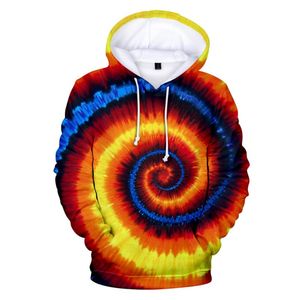 Herren Hoodies Sweatshirts Tie Dye 3D Druck Mit Kapuze Sweatshirt Frauen/Männer Casual Streetwear Kleidung Kawaii Kinder Pullover Hip Hop TopsHerren