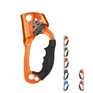 Cords Slings and Webbing Climbing Equipment Escalada Forged Aluminum Magnesium Alloy Ascender Rock Survival Gear Bearing 140kg 230303