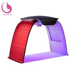 Salute Bellezza Salute Bellezza 7 Colori Luci LED Photon PDT Steamer facciale Pannello a infrarossi Full Body 1000w Luce facciale a luce rossa con macchina di bellezza