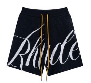 Rhude Short Designer Shormwig Summer Beach Shortwig Mens Short Casual Shorts 남성 여성 스포츠 단락 Rhude 506