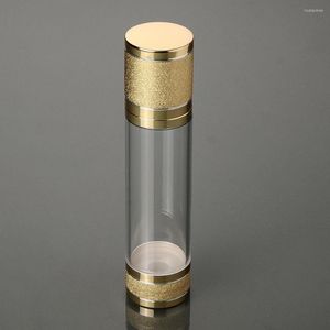 Storage Bottles 100ML Plastic Gold/silver/pink Airless Bottle For Lotion/emulsion/serum/whitening Liquid/toner Refillable Portable Packing