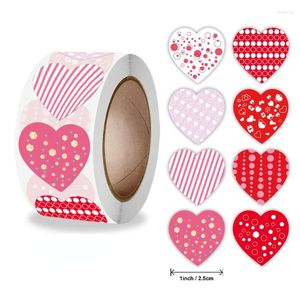 Present Wrap 2023 Valentine's Day Stickers för DIY Scrapbooking Card Making Envelope Journal Tone Case Decoration Supplies