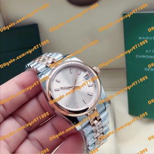 High-Quality Women's Watch Asia 2813 Automatic Watch 278241 31mm pink Dial 18k Rose Gold 316 Stainless Steel Strap Folding Buckle Fashion Watch 278243 wristwatch