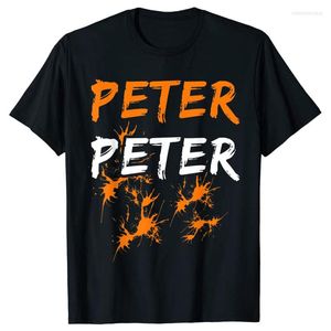 Kadın Tişörtleri Erkek Çiftler Cadılar Bayramı Kostüm Gömlek Peter Pumpkin Eater T-Shirt