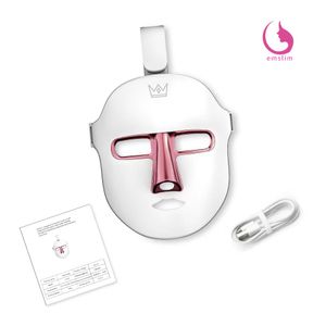 Salute Bellezza Acqua Nebulizzata Ringiovanimento della pelle Dispositivo per la cura della pelle Maschera facciale Casa Occhi gonfi Nuovo design 7 Luci colorate Rimozione dell'acne Ringiovanimento della pelle