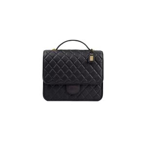 10A Original quality women backpack bagpurses caviar lambskin classic quilted double flap medium size 31cm chain handbag Luxuries Designers mini shoulder suqare