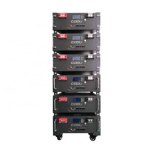 Off Grid 48V 100AH ​​200AH Lithium Ion Batteriepack Home Solar Energy System Rack Modul für Energiespeicher