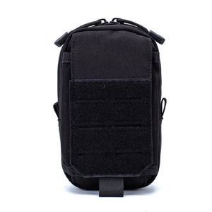 Molle Accessory Tool Bag Outdoor Cycling Mountaineering Hiking Waist Bag Mobile Phone Sundry Tactical Storage Bag 2371