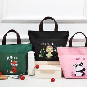 Dinnerware Sets Simple Picnic Tote Large Capacity Home Supplies Fashion Storage Travel Bento Bag Lunch