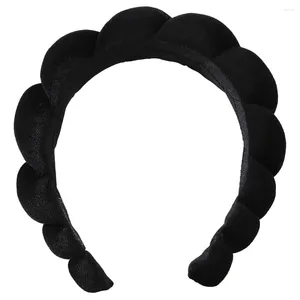 Bandane Fasce per capelli da donna Fasce larghe imbottite Denti in tessuto Accessori per capelli delicati per feste Copricapo per capelli Ragazze semplici
