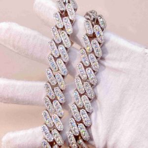 Hip Hop Diamond Jewelry 925 Silver Moissanite Trending Fine Necklace 2023 Infinity Necklace