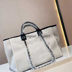 топ женская пляжная парусиновая сумка сумки на ремне с цепочкой дизайнерские женские классические роскошные сумки-тоут-сакош сумка для покупок большой вместимости Chanele