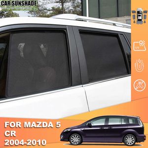 Mazda 5 Cr 2004-2010 için yeni Mazda5 manyetik araba güneşlik ön cam çerçeve perdesi arka bebek yan pencere güneş gölge kalkan