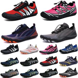 Wasserschuhe graue rosa Frauen Herren Schuhe Strand Surf Sea Blau Schwimmtauchen im Freien barfuß schnell trocken Größe EUR 36-45