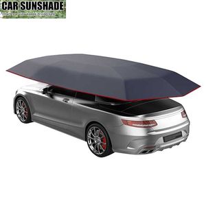 Universal Car Insulated Hood Car Canopy Sunshade Waterproof UV-proof Outdoor Vehicle Carport Sunshade Tarpaulin Shed Hood