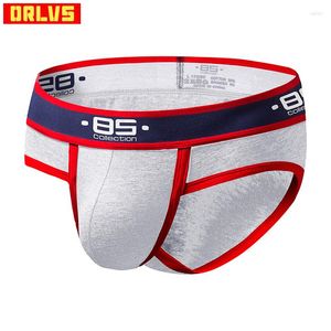 Underpants OR Brand Sexy Underwear Briefs Men Cotton Breathable Comfortable Male Panties Cueca Slip Homme Bikini