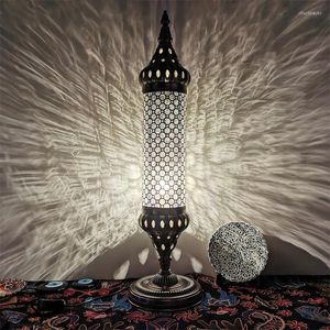 Table Lamps ER060 Big Size Middle East Characteristic Crack Living Room Bedroom Restaurant El Bar Cafe Turkiye Lamp