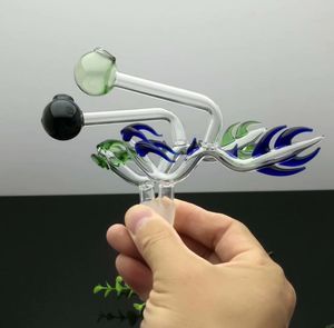 Klassisk kranbrännare glas bongs glas rökrör