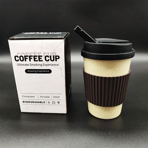 2023 Силиконовая водопроводная труба Бонги Огрозистый бонг 7 -дюймовый портативный кофейный чашка для кофейной чашки для курящих бабтер