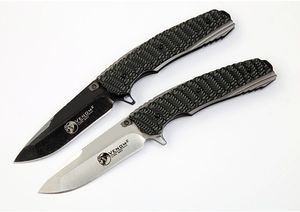 Faca dobrável tática de alta qualidade D2 Blade de aço G10 Manusea de aço ao ar livre Defesa autodefesa Sobrevivência de água de resgate Pocket Knives