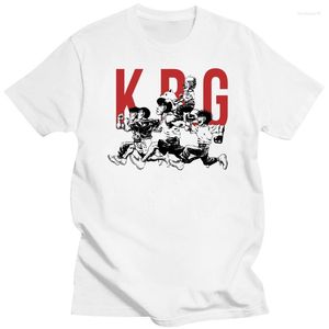 Men's T Shirts K.B.G Team Hajime No Ippo Tee Loose Printing Cotton Mens Kortärmade män Stylish T-shirts Classic