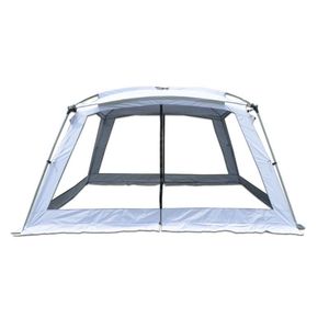 Tält och skyddsrum Vit stora rymd pergola camping tält utomhus solskade regntät mygg fritidsfiske