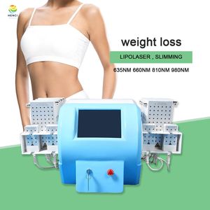 2023 4D Lipo Laser Slimming 635NM 650NM 810NM 980NM日本の三菱528ダイオードリポレーザー4Dレーザー /強力なパワー4Dリポレーザー