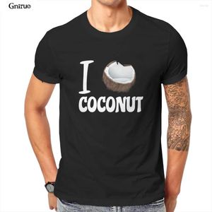 Camisetas masculinas Cocos de coco no atacado - Eu amo t -shirt unissex Baseball moda moda rosa gótico de roupas masculinas de grandes dimensões 100684