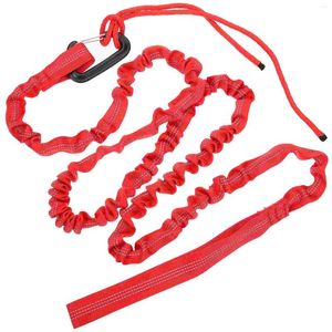 Supporto lombare Paddle Leash Kayak Cordino Corda di sicurezza Asta di sicurezza Accessori per utensili a spirale Cinturino per barca Pagaie estensibili Anti Kayak Supporto perso